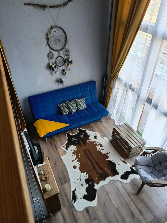 Коттедж Дом студия в панорамными окнами в Rabbit hole — Шерегеш