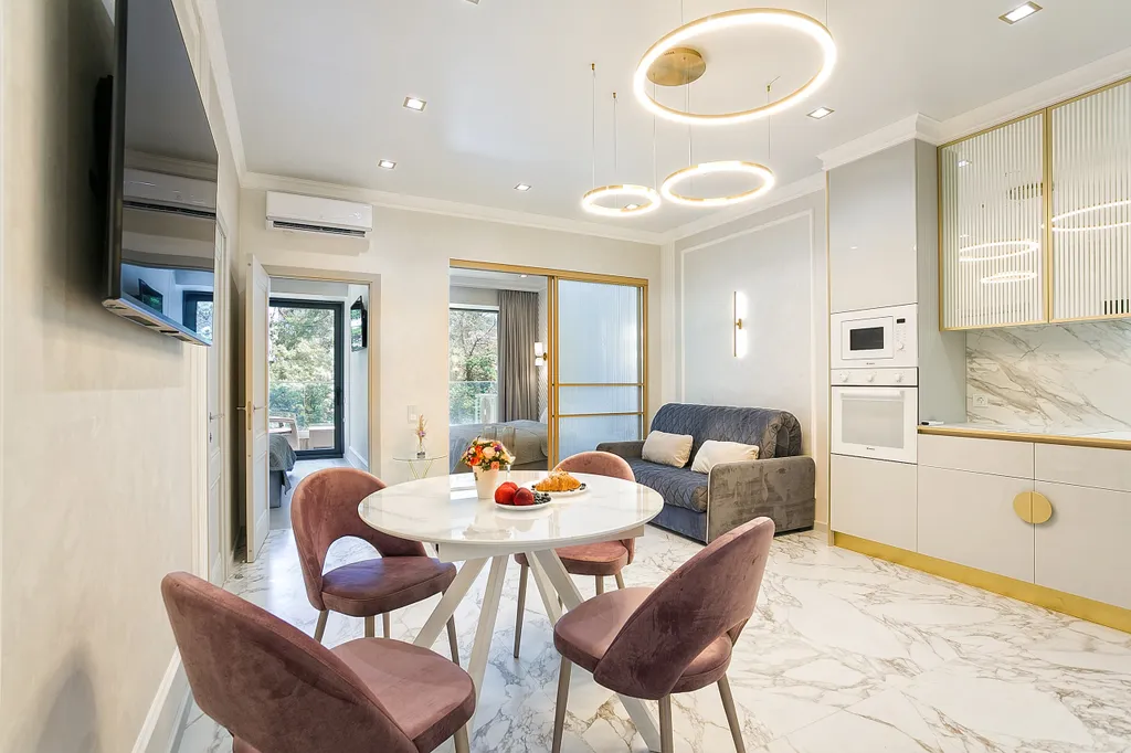 Трёхкомнатная квартира в приморском парке