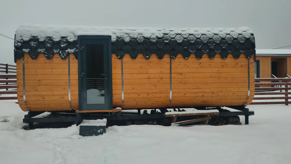 Дом с 2 спальнями и баней рядом с Коробицыно