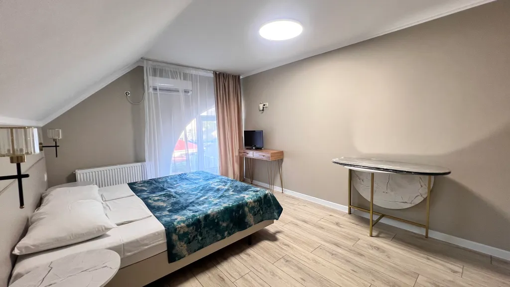 Квартира Апартаменты с личной кухней, бассейном, зелёным двором и беседкой — Анапа