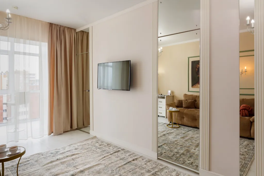 Видовые апартаменты с сауной