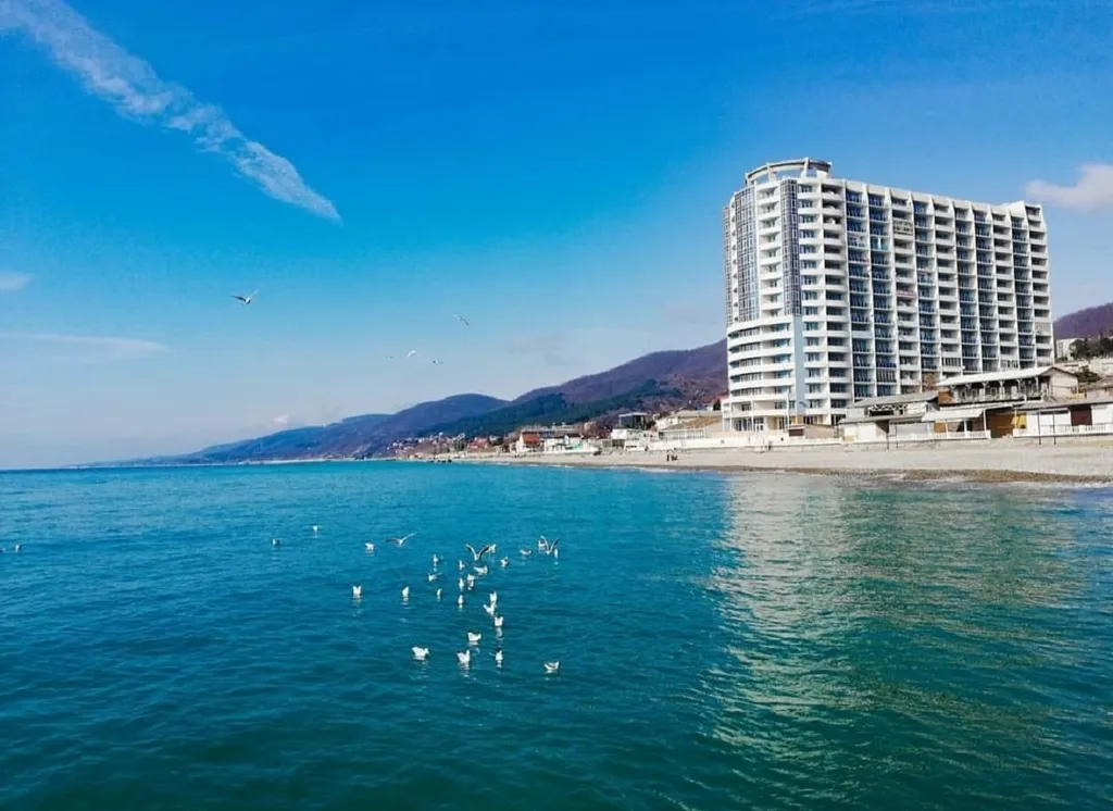 Квартира Апартаменты у самого моря в лучшем жилом комплексе — Лазаревское