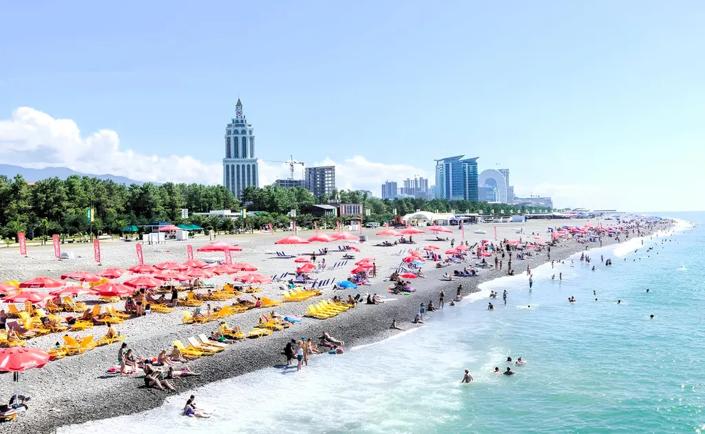 Апартаменты в центре Батуми с видом на море, Porta Batumi Tower