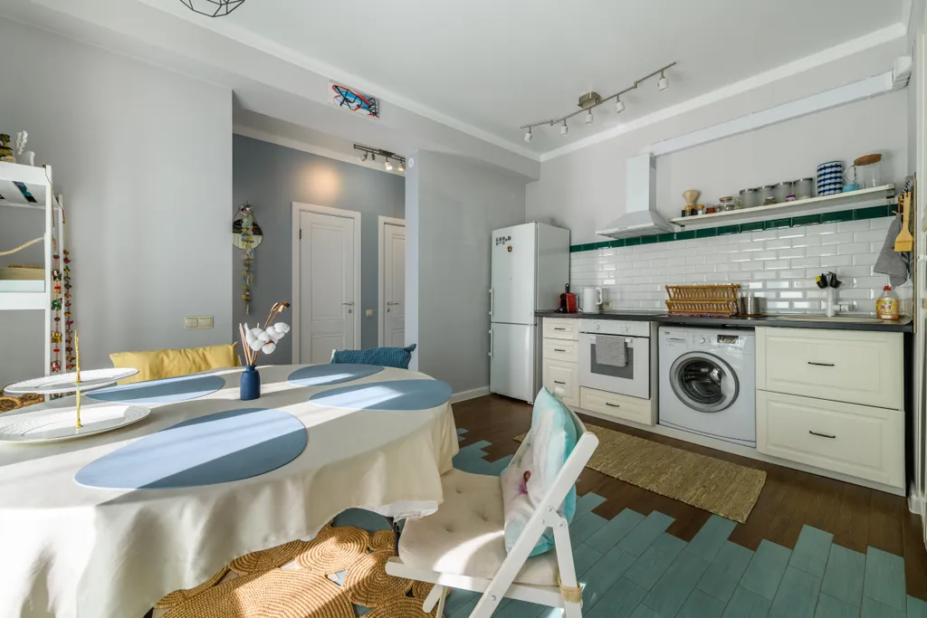 Двухкомнатные апартаменты с 2 балконами, 2 этаж, гамак