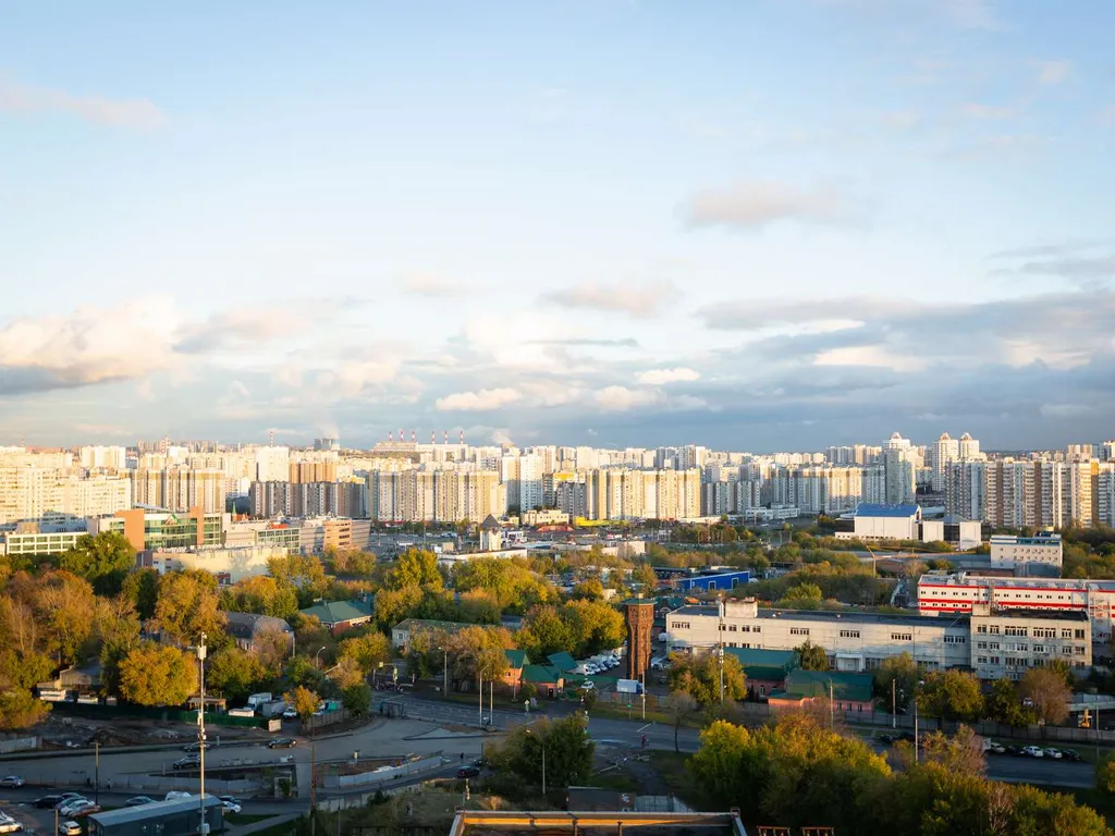 Квартира Квартира Апартамент-студио комфорт c видом на город — Москва