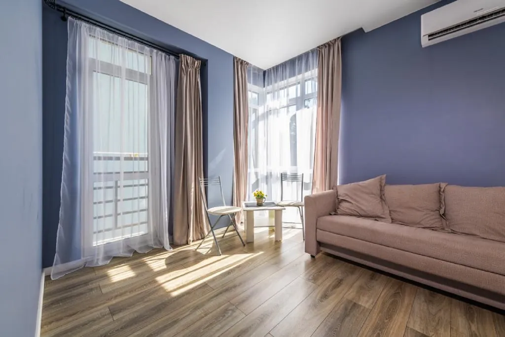 Квартира Новые уютные апартаменты с французским балконом — Адлер