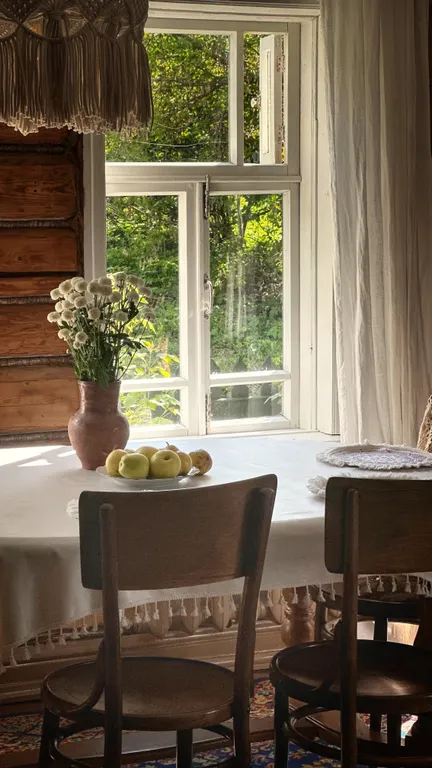 Брeвeнчатaя cтолeтняя изба