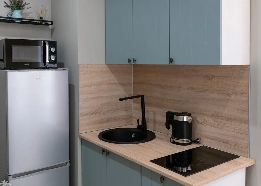 Квартира Квартира Яркий и уютный апартамент с балконом в ЖК Сорренто Парк — Сириус