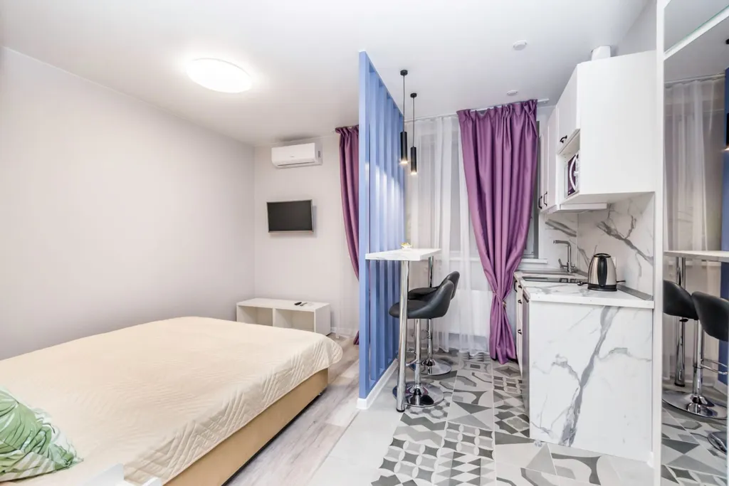 Уютная дизайнерская студия