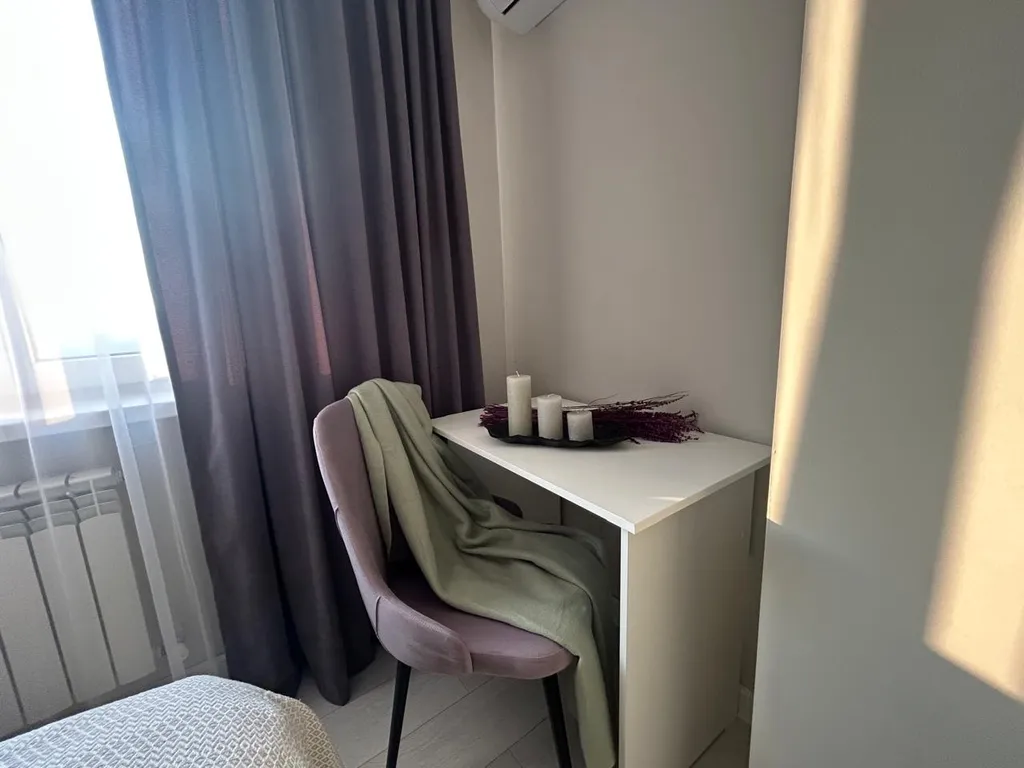 Трехкомнатные апартаменты Лавандовая гавань в самом центре Алматы