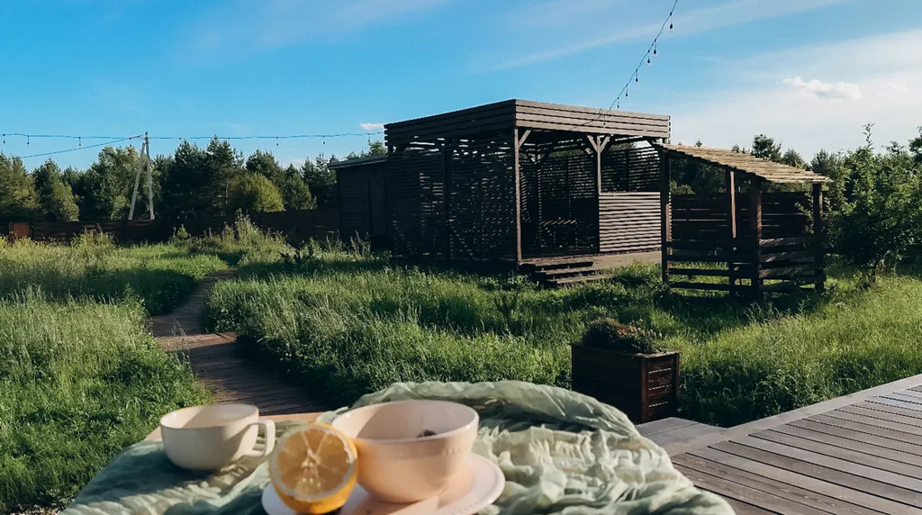 Дом с видом на лес