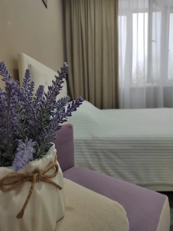 Квартира Уютная студия в новом микрорайоне города — аренда посуточно в Октябрьский