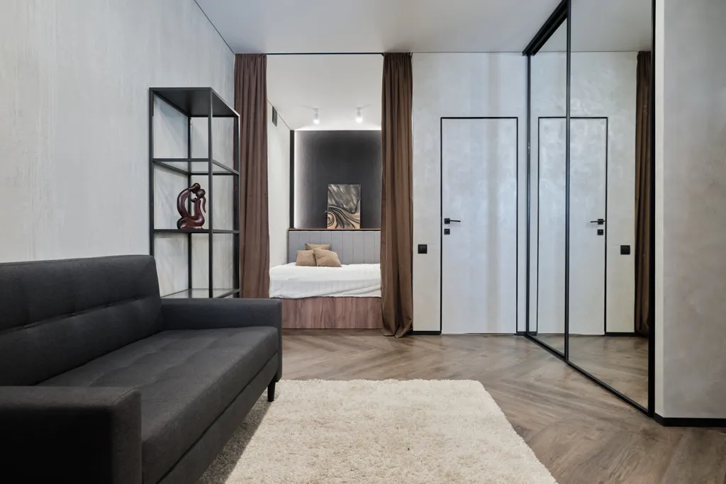 Стильные апартаменты с видом на закат