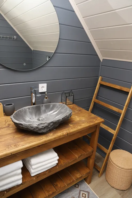 Коттедж Двухэтажный барнхаус с видом на горы, 3 изолированные спальни, 2 санузла — Мезмай