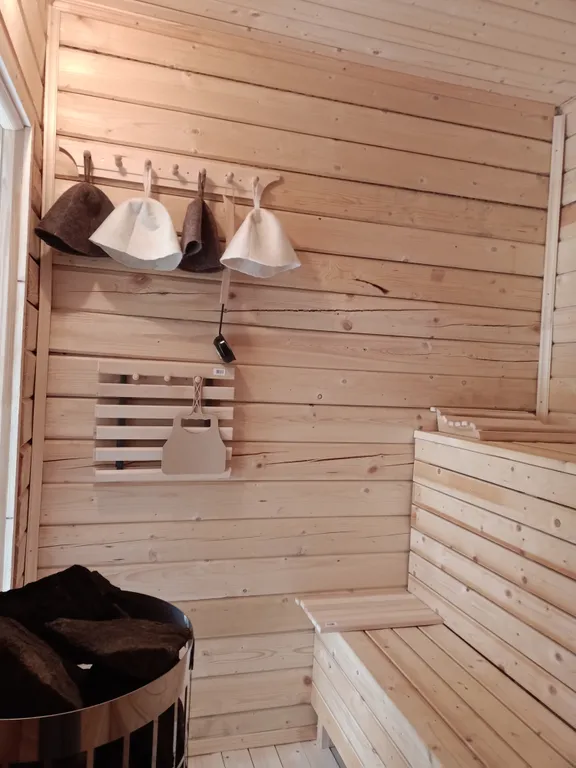 Дом с сауной на берегу Ладоги