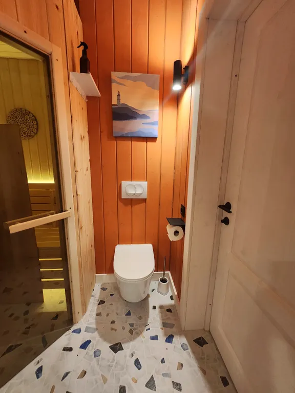 Белка дом с камином и сауной