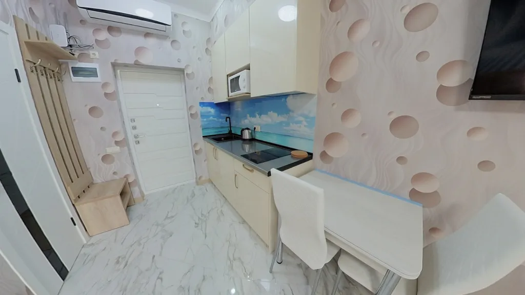 Квартира Квартира Апартамент мечты с прямым видом на море с просторного балкона — Лазаревское