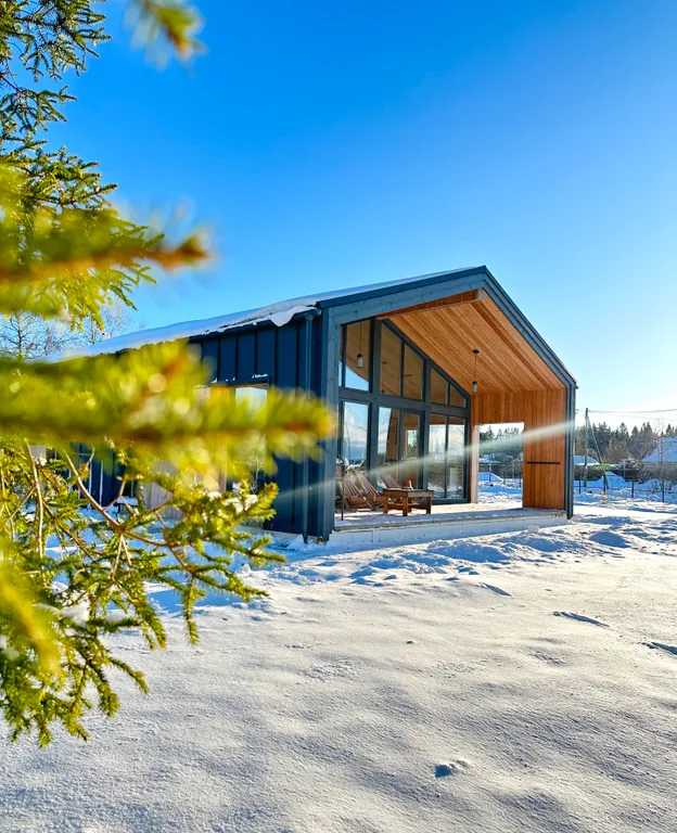 Коттедж Новые зимние дома в 5 минутах от главных горнолыжных курортов — Коробицыно