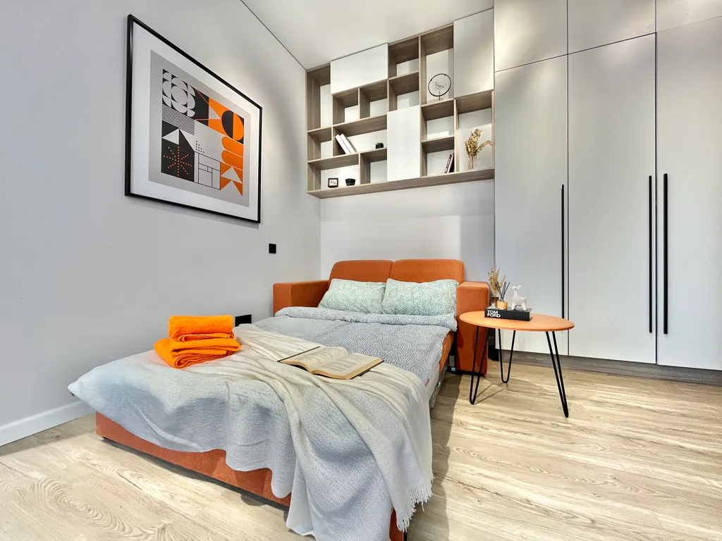 Квартира Дизайнерские апартаменты Orange в центре Казани — Казань