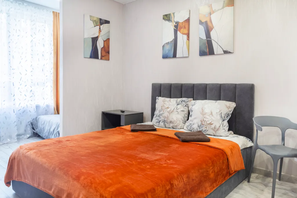 Просторная студия рядом с аэропортом