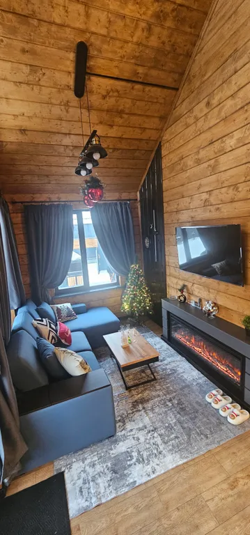 Коттедж Коттедж Большой барнхауз с баней в стиле лофт для прекрасного отдыха за городо — Шишкино