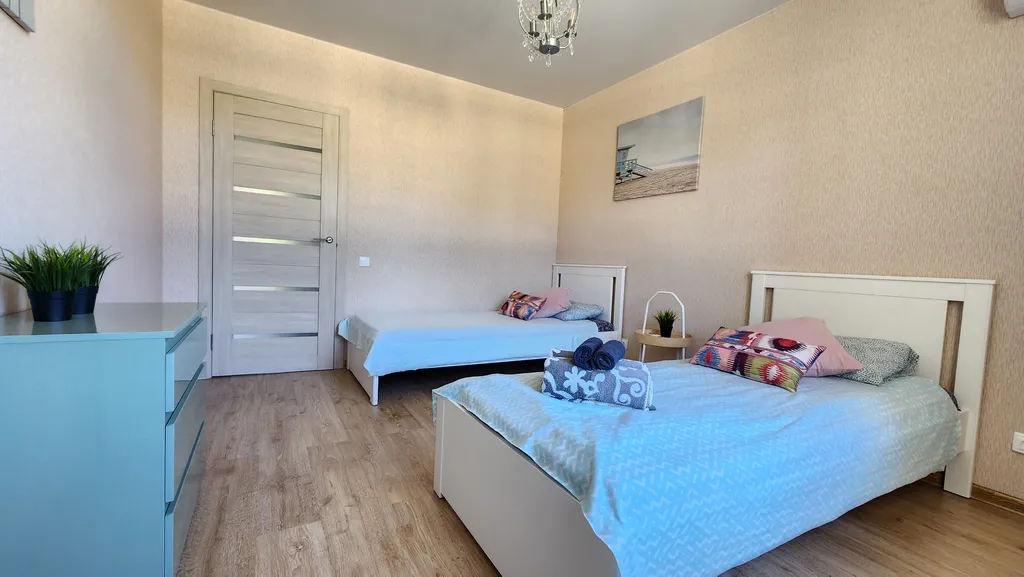 Уютная двушка в ЖК с бассейном