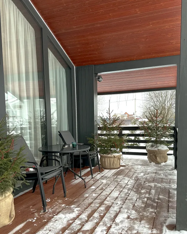 Барнхаус с сауной и купелью на 4-6 человек