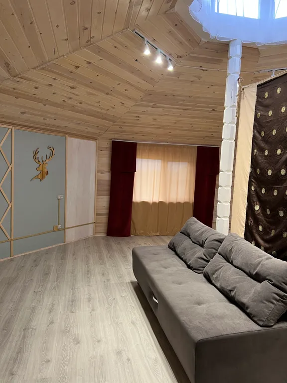 Благоустроенная юрта в бурятском стиле