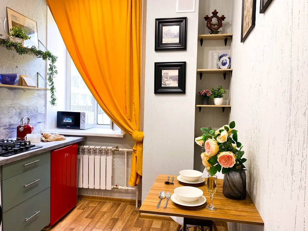 Современные апартаменты в памятнике архитектуры XIX века