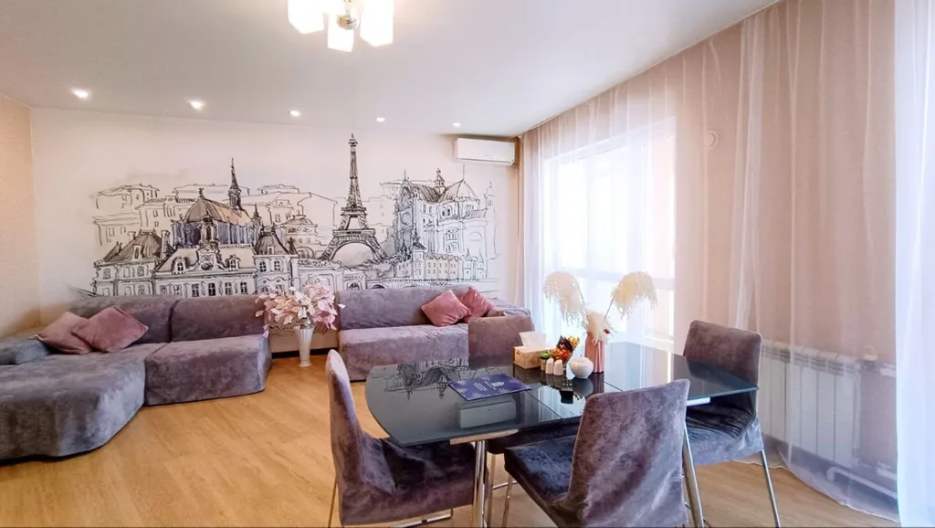 Апартаменты Париж в 8 минутах ходьбы от Ерофей Арена
