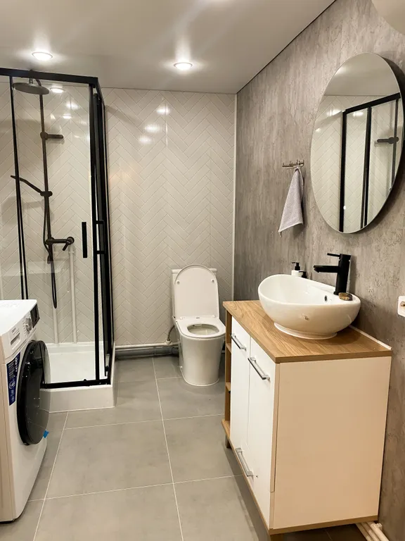 Уютный барн-хаус у леса с купелью и баней