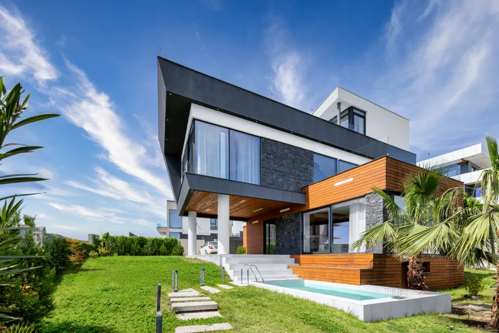 Коттедж Дизайнерская вилла с видом на Олимпийский парк и море — аренда посуточно в Сочи