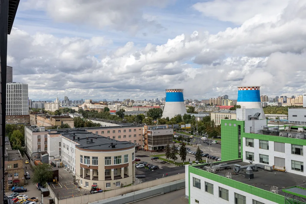 Квартира Квартира Студия с видом на город в ЖК Метрополия — Москва