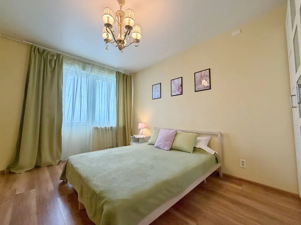 Стильная 3-к квартира в центре в ЖК Эдельвейс с панорамным видом