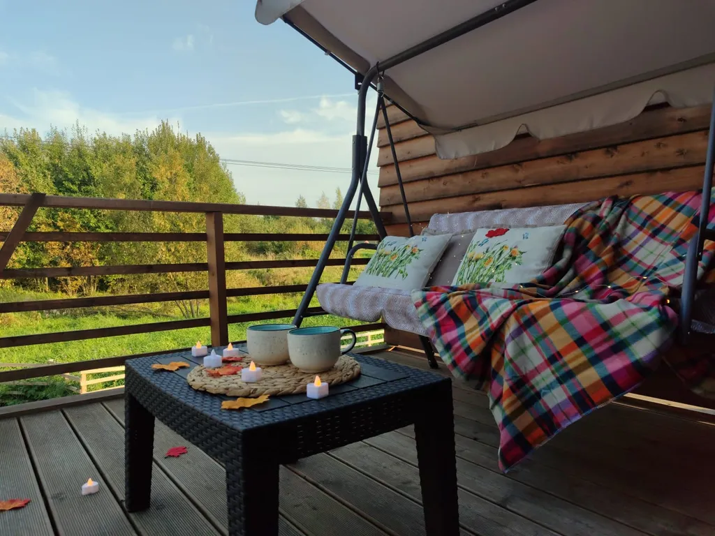 Коттедж Домик около Красного села с видом на поле и лошадок — Санкт-Петербург