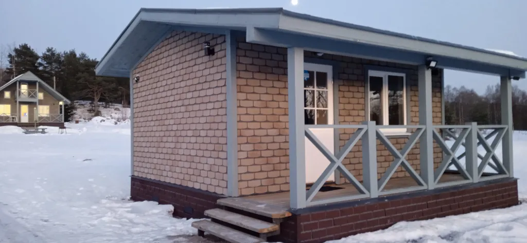 Коттедж на берегу Ладожского озера