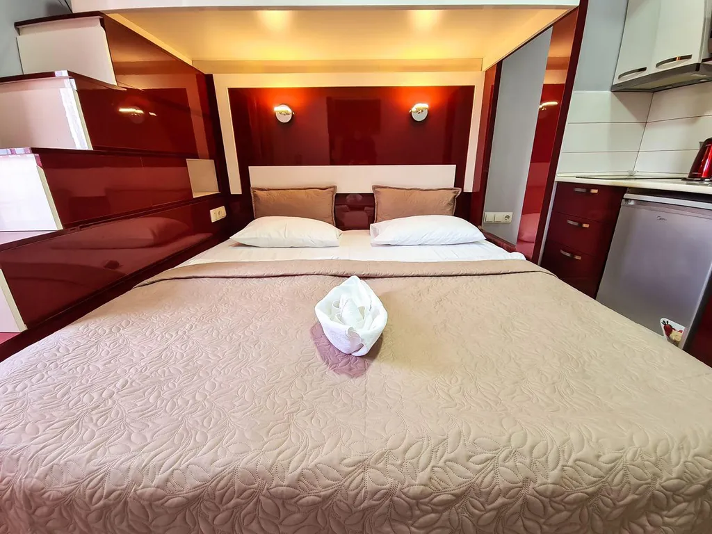 Студия orbi residence с видом на море