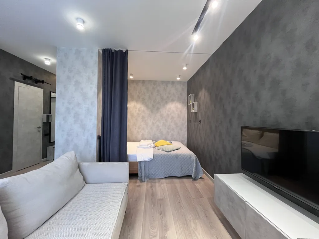 1-комнатные апартаменты УНИК АПАРТ на Терешковой с видом на город