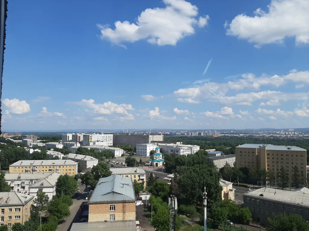Квартира Квартира с прекрасным видом в 5 минутах от центра города — Красноярск