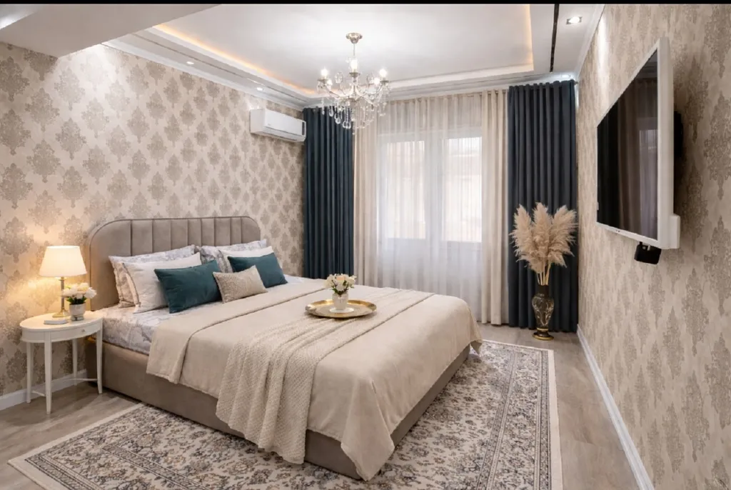 Квартира Теплая классика - быстрый Wi-Fi - центр — аренда посуточно в Душанбе