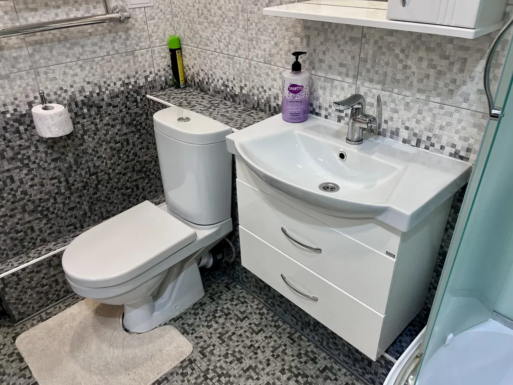 Современная квартира в новом ЖК, свежий ремонт