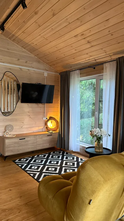 Барнхаус с панорамными окнами Campbin