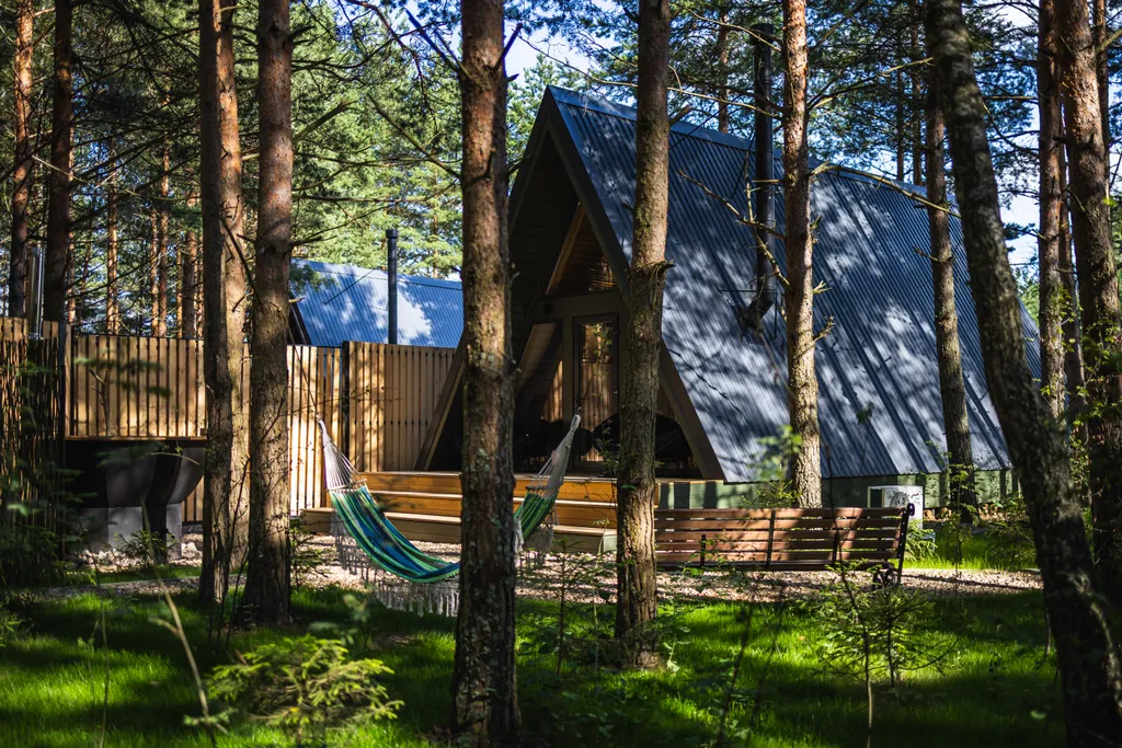 Коттедж Коттедж А-Фрейм грин — Павловский Посад