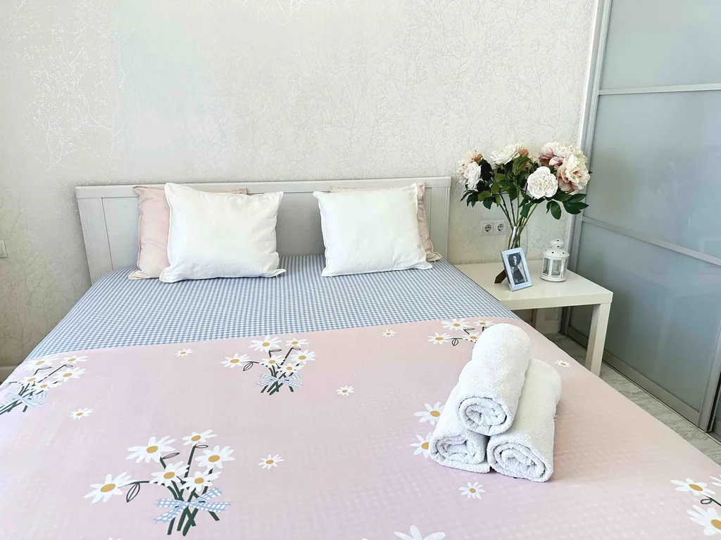 Двухкомнатная на Спортивной с Джакузи, шесть спальных мест