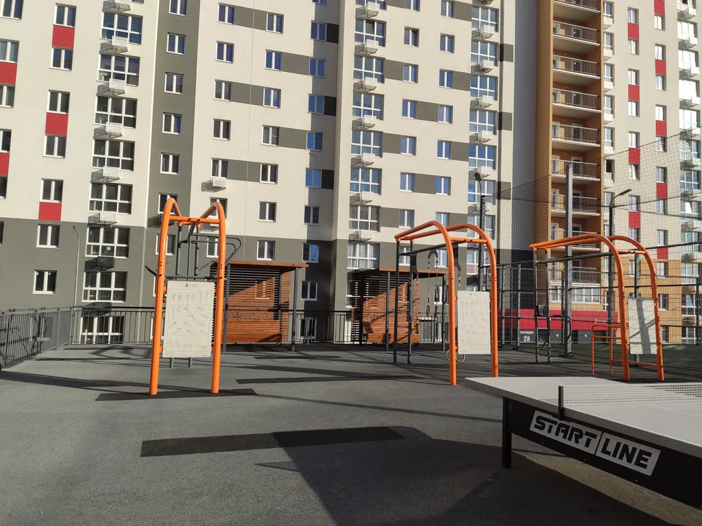 Двухкомнатная квартира евростандарта с закрытой территорией