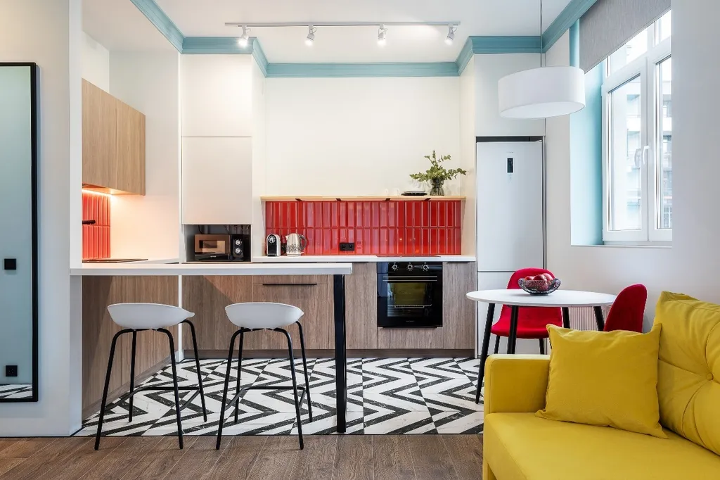 Квартира Стильная квартира с дизайнерским ремонтом на берегу Балтийского моря — Светлогорск