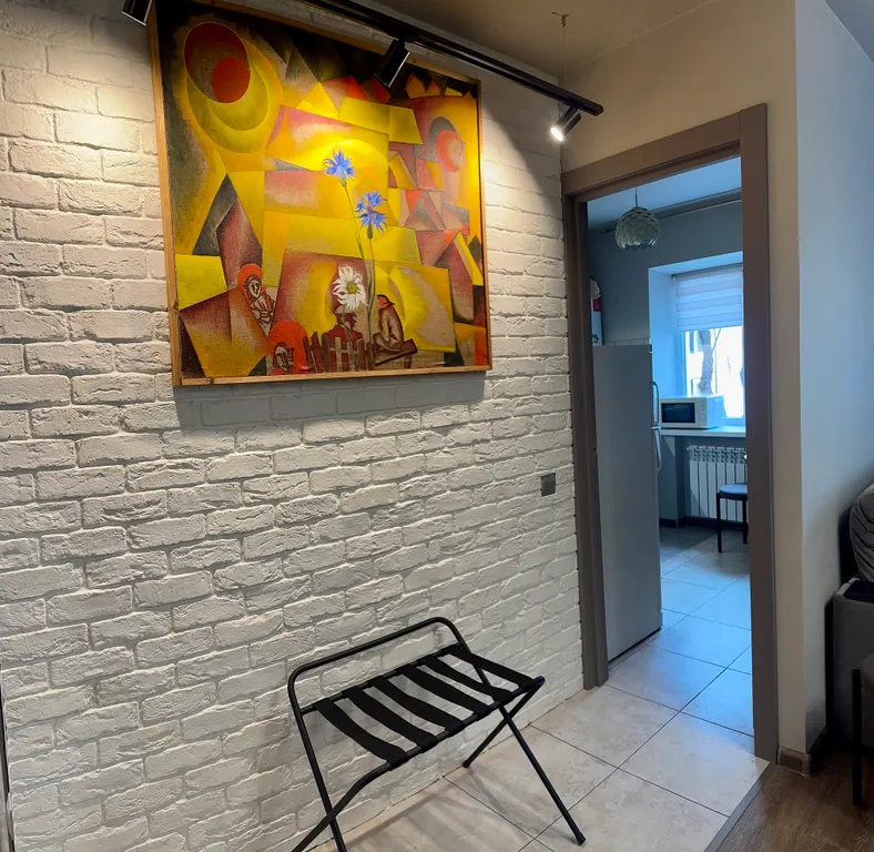 Квартира в бежевых тонах с видом на Поганкины палаты