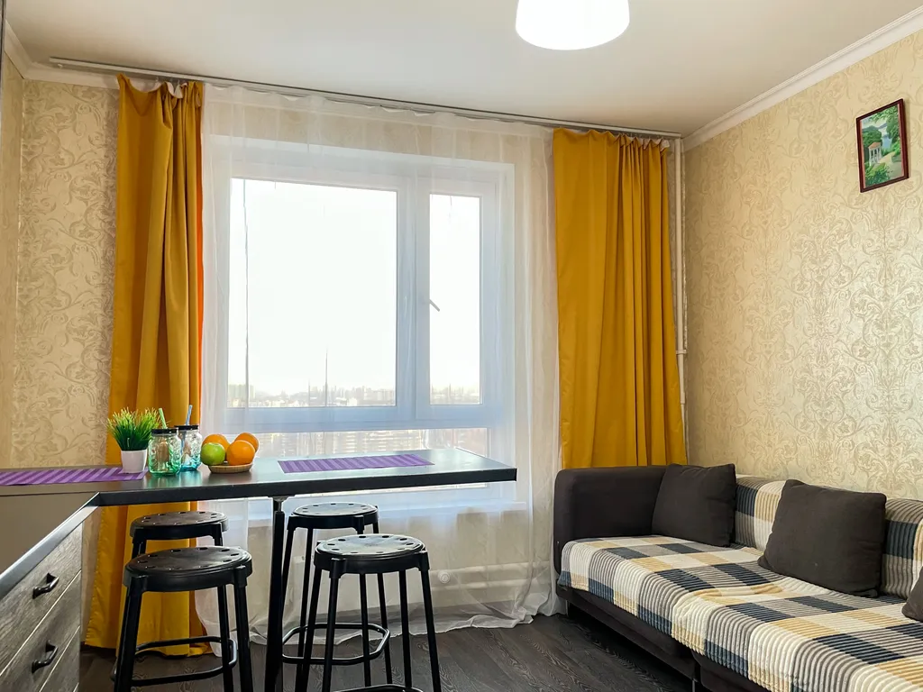 Просторная 2-комнатная квартира в Химках до 5 гостей