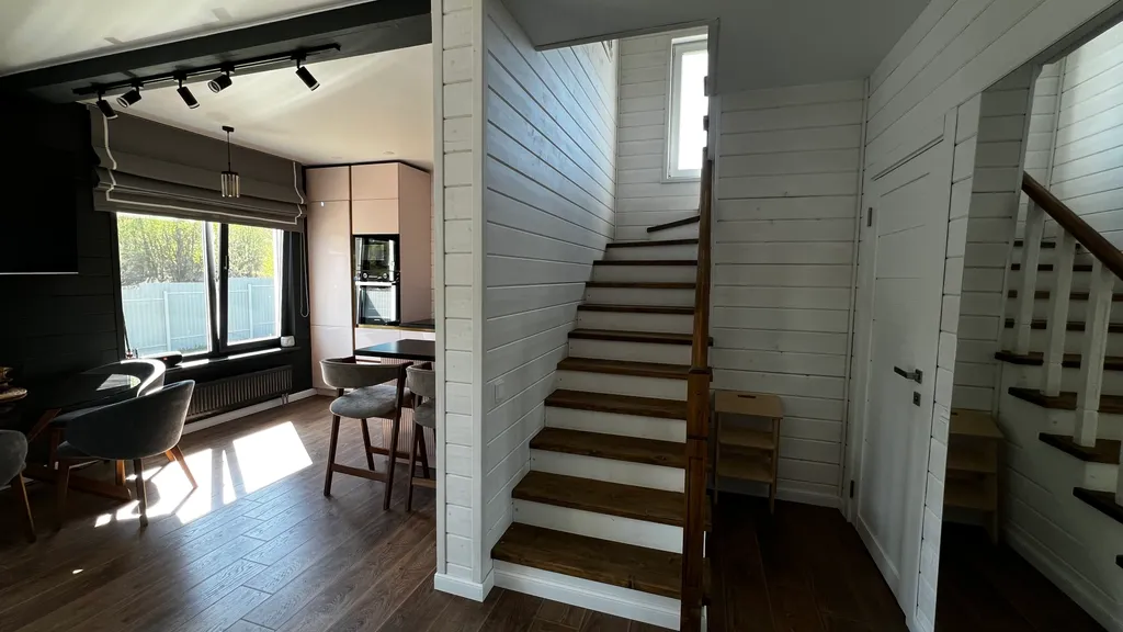 Домик с сауной у леса