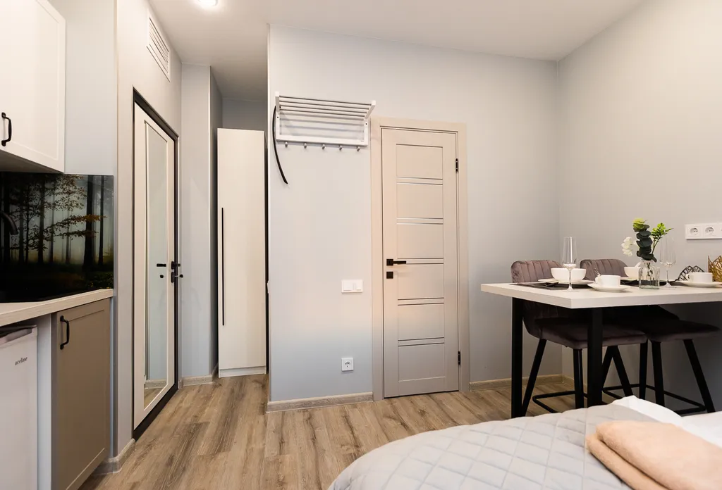 Уютная студия рядом с лесопарком